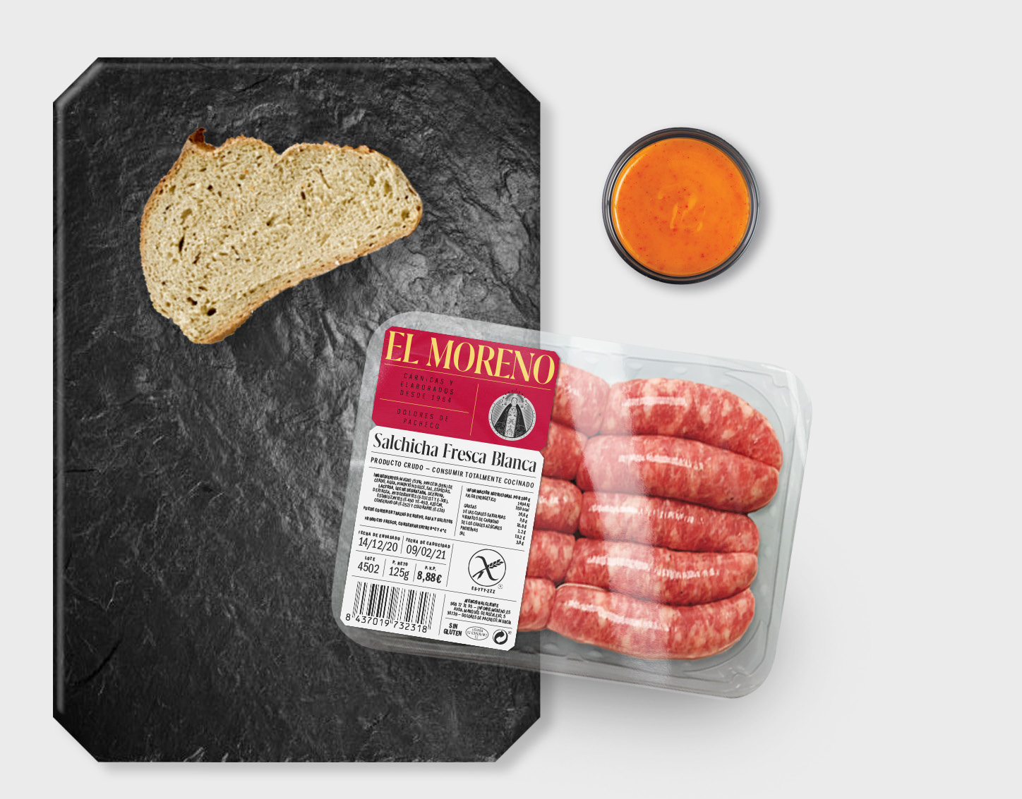 Salchicha fresca El Moreno